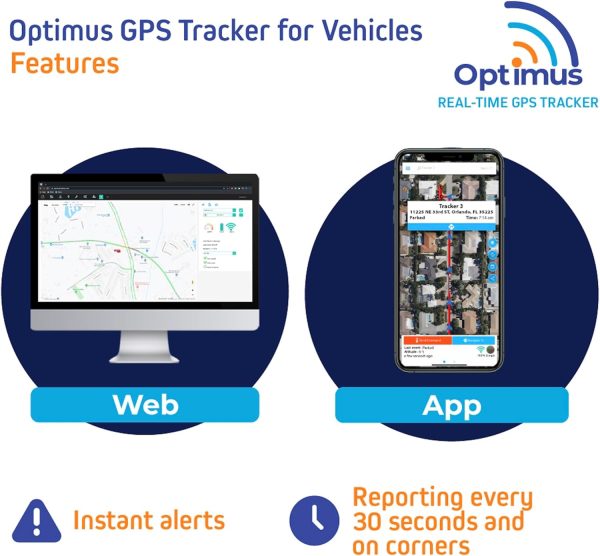 Optimus Wired GPS Tracker for Vehicles - Easy Installation on Car's Battery - Low Cost Subscription Plan Options - Image 4